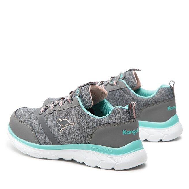 KangaROOS KangaSwim II Sandale Kids - Military Green/Flame