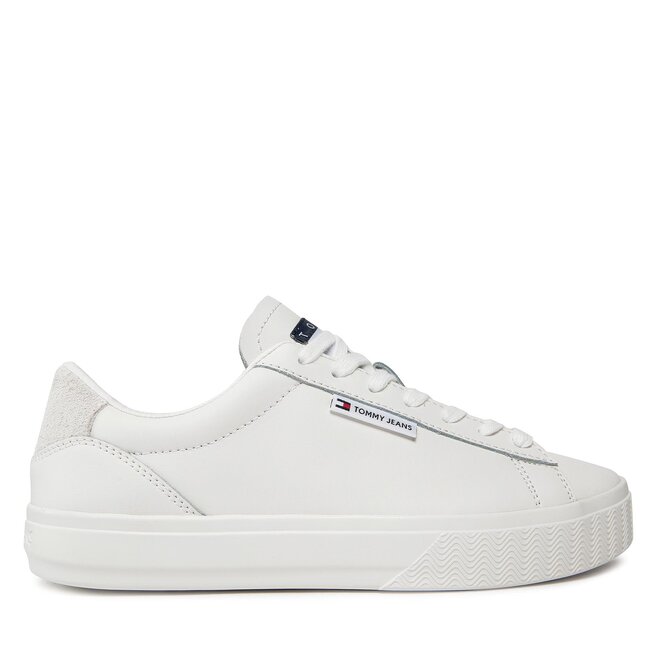 Sneakersy Tommy Jeans Tjw Cupsole Sneaker Ess - Biały
