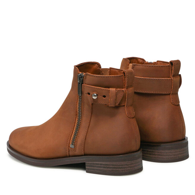 Clarks Tronchetti Clarks Memi Lo 261622394 Dark Tan Lea