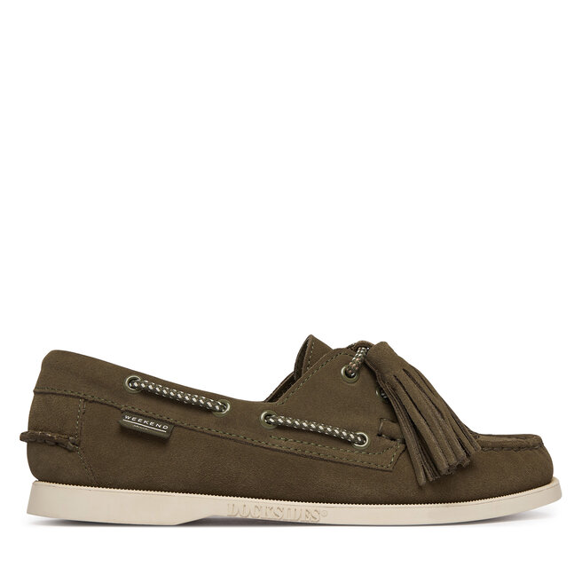 Mokasyny Weekend Max Mara 2615521014670 Khaki -