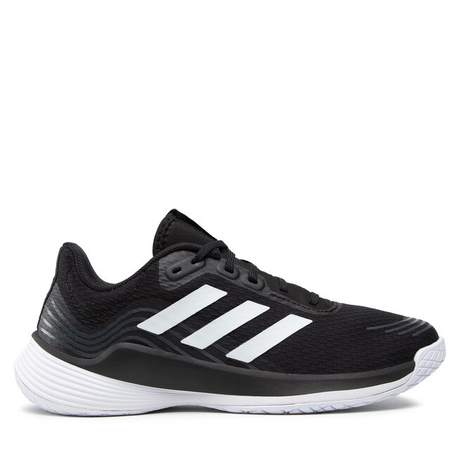 Buty halowe adidas Novaflight Primegreen - Czarny