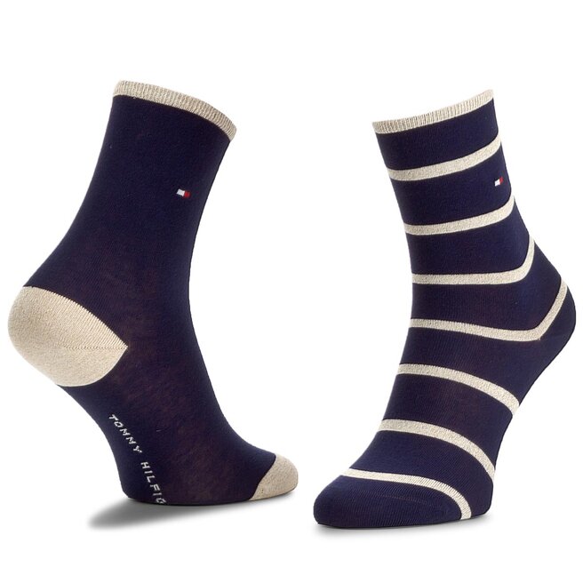 Tommy Hilfiger 2 pár hosszú szárú női zokni Tommy Hilfiger Dobotex BV 473015001 Midnight Blue 563