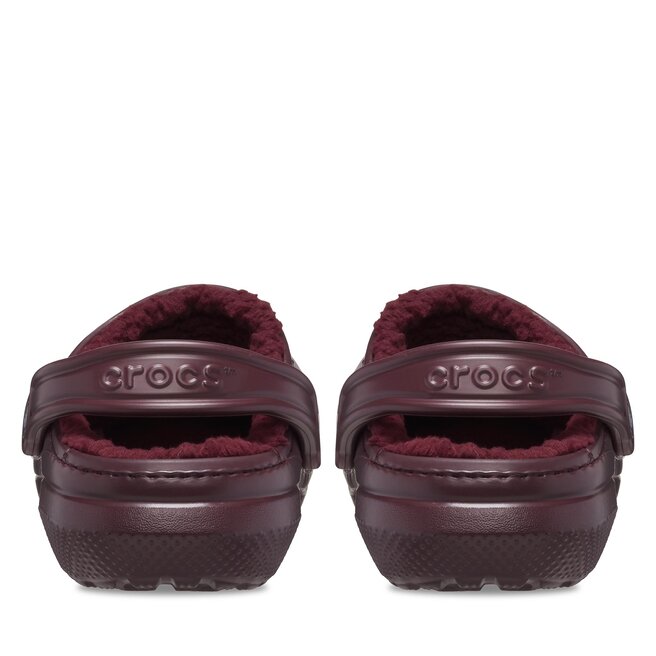 Crocs Şlapi Crocs Crocs Classic Lined Clog 203591 Dark Cherry 6WD