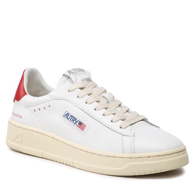Sneakers AUTRY ADLM NW03 Wht/Red ADLM imagine noua gjx.ro