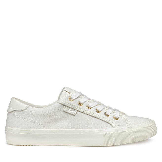 Sneakersy Geox D Emmeleny D550UA 011BC - Biały