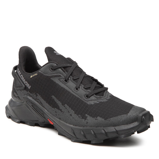 Salomon Обувки Salomon Alphacross 4 Gtx GORE-TEX 47064000 26 V0 Black/Black/Black