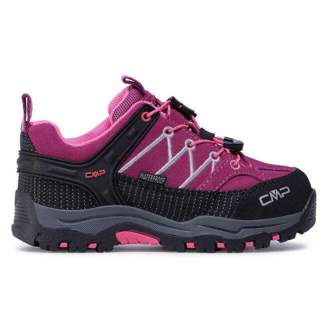 CMP Botas de montaña CMP Kids Rigel Mid Trekking Shoe Wp 3Q13244 Berry/Pink Fluo 05HF