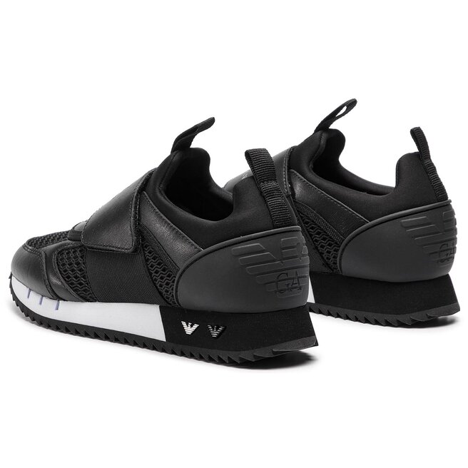 Sneakersy EA7 Emporio Armani XSX003 XOT04 00002 Black | eobuwie.com.pl