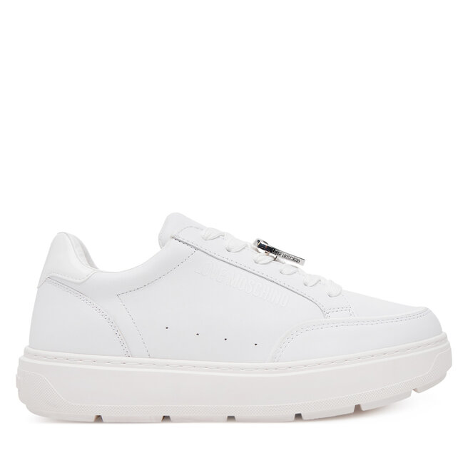 Sneakersy LOVE MOSCHINO - Biały