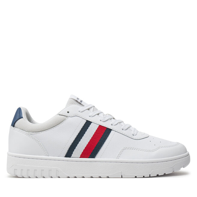 Sneakersy Tommy Hilfiger Th Basket Core Lite - Biały