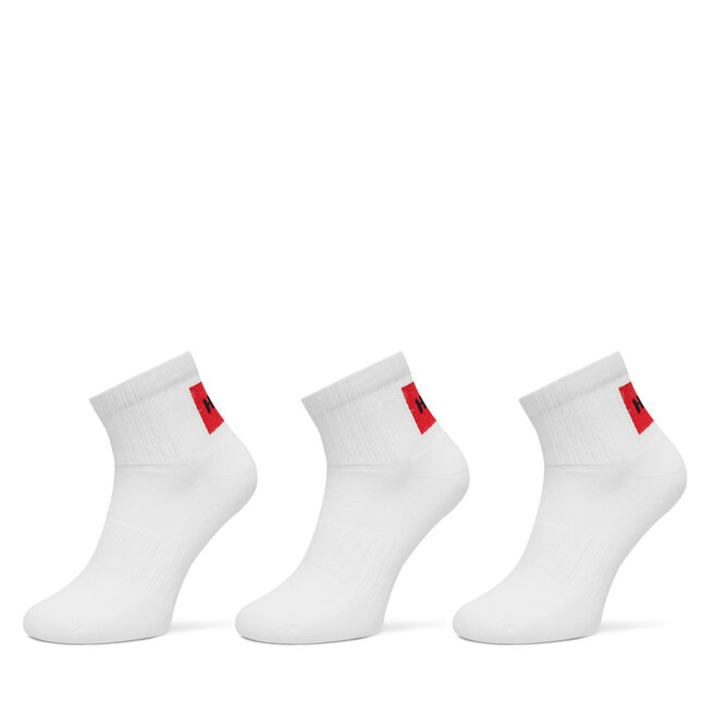 Skarpety krótkie HUGO 50541597 Biały - męskie