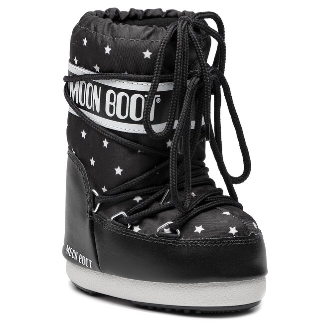 Botas nieve Moon Boot Jr Girl Star 34001500001 Black/White | zapatos.es