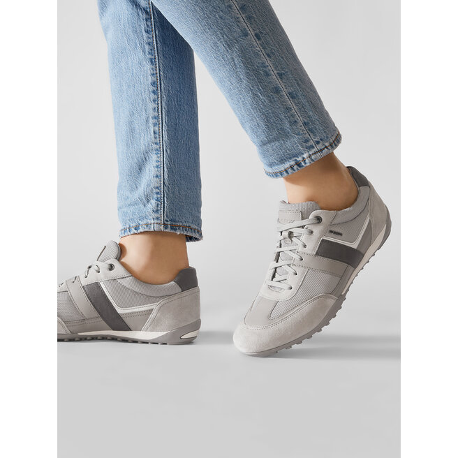 Geox Sportcipő Geox U Wells B U25T5B 02214 C1010 Lt Grey