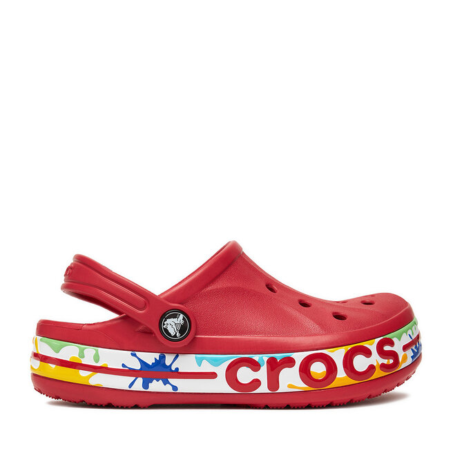 Klapki Crocs C-BAYABAND CLOG K - Czerwony