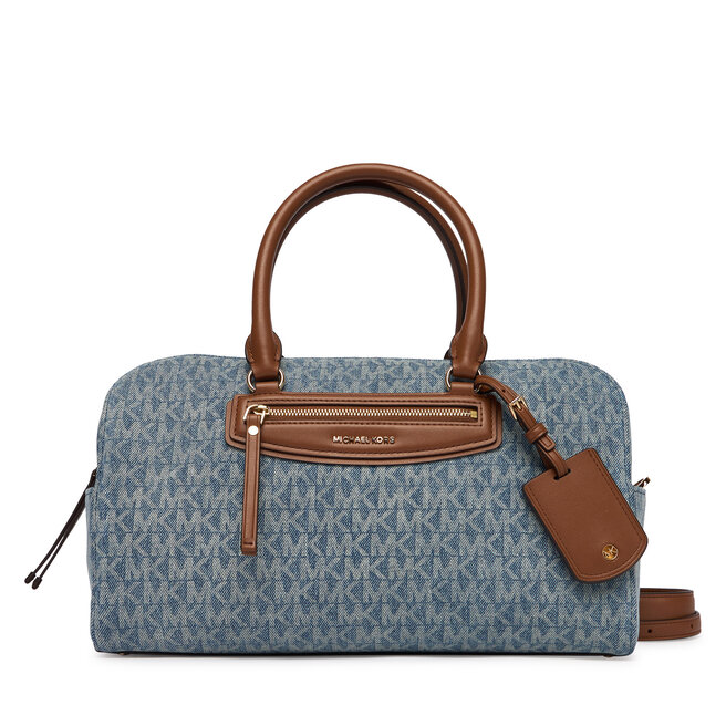 Torebka MICHAEL Michael Kors Jet Set 30S6GTVS6C Niebieski -