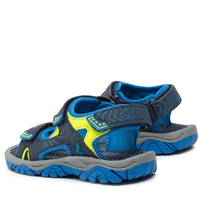 Hi-Tec Sandale Hi-Tec Menar Jr AVSSS18-HT-01-Q2 Navy/Lake Blue/Lime