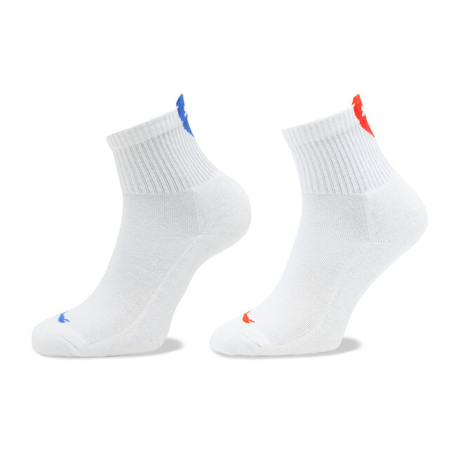 Zestaw 2 par niskich skarpet damskich Puma Women Heart Short Sock 2P - Biały