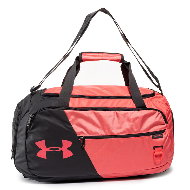 Bolso Under Armour Ua Undeniable 4.0 Small Duffle Bag 1342656-677 Blcak/Coral •
