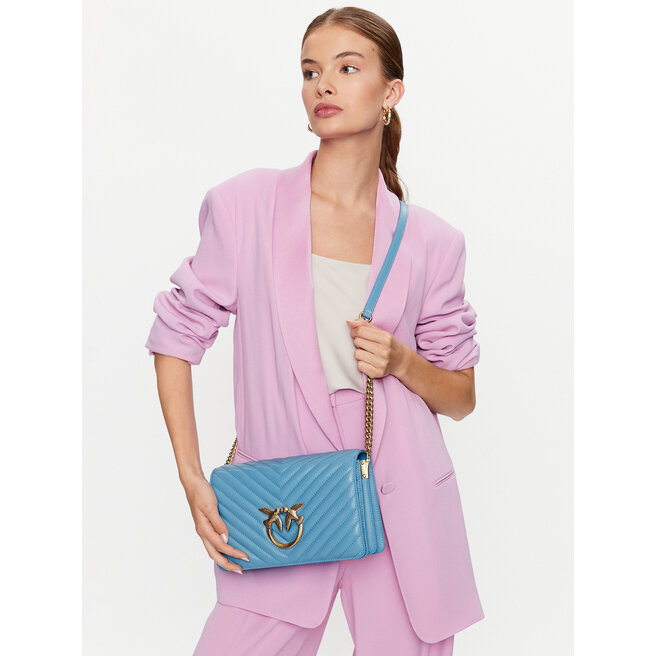 Pinko Kabelka Pinko Love Click Classic PE 23 PLTT 100063 A0GK Light Blue E42Q