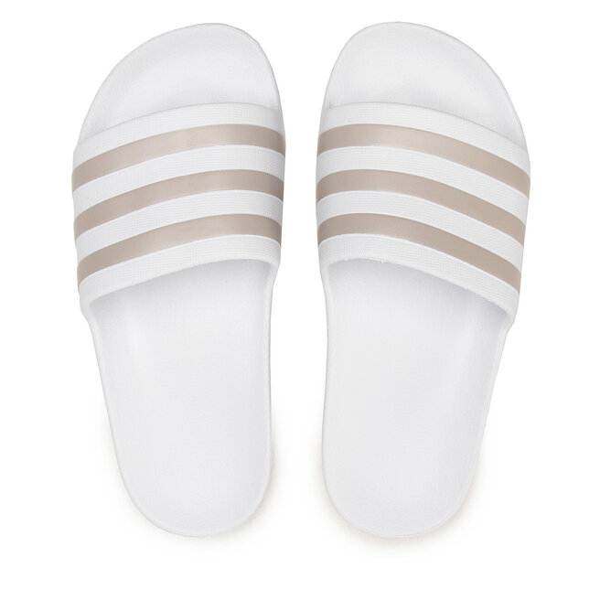 adidas Mules / sandales de bain adidas adilette Aqua EF1730 Ftwwht/Plamet/Ftwwht