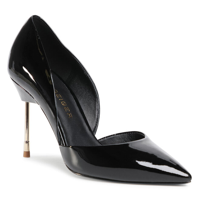 Pantofi cu toc subțire Kurt Geiger Bond 90 1772700309 Black
