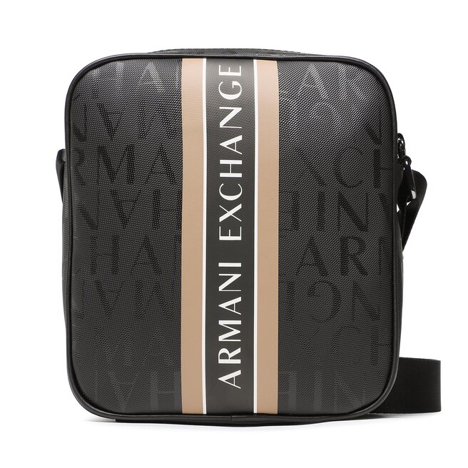 Geantă crossover Armani Exchange 952399 CC831 27121 Black/Tannin 27121 imagine noua gjx.ro