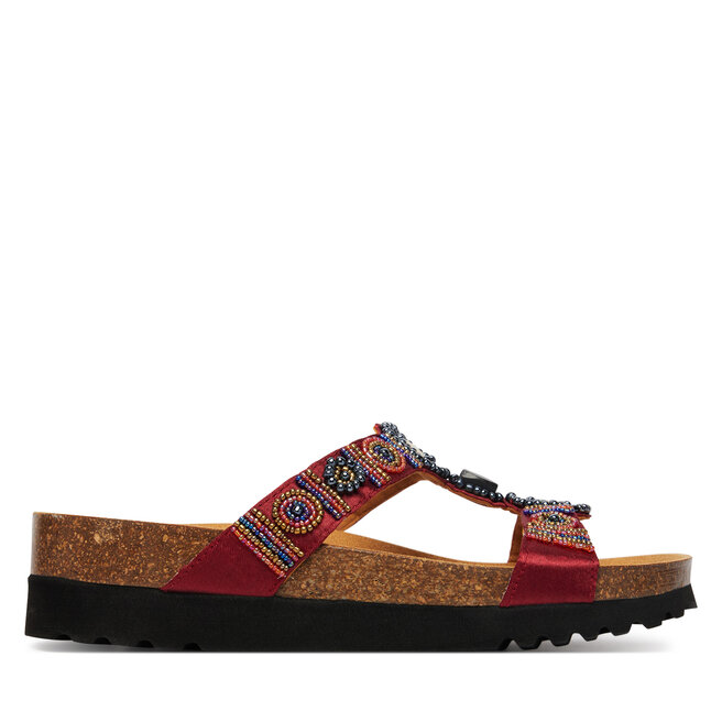 Klapki Scholl New Bogota MF26607 Bordowy -