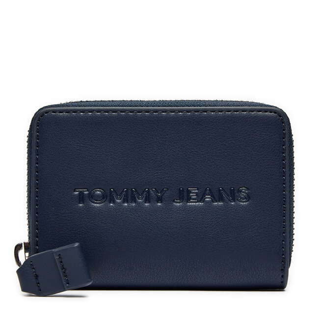 Duży Portfel Damski Tommy Jeans Tjw Ess Must Small Za - Granatowy
