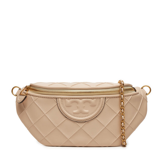 Saszetka nerka Tory Burch - Beżowy