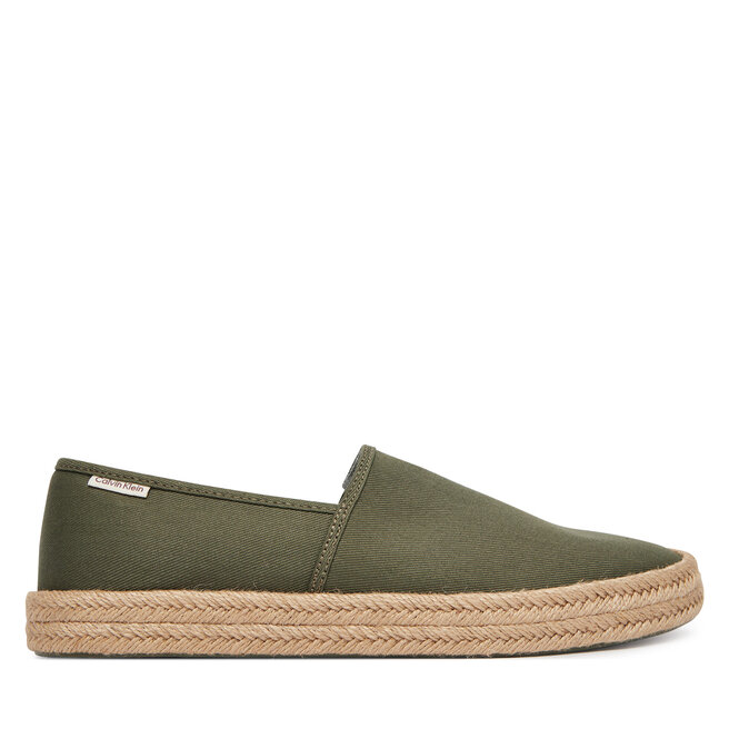 Espadryle Calvin Klein Ess Espadrille Cv HM0HM02076 Zielony - męskie