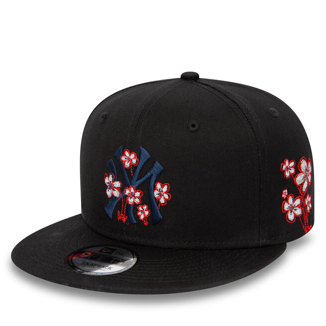Czapka z daszkiem New Era Flower Icon 950 Nyy - Czarny