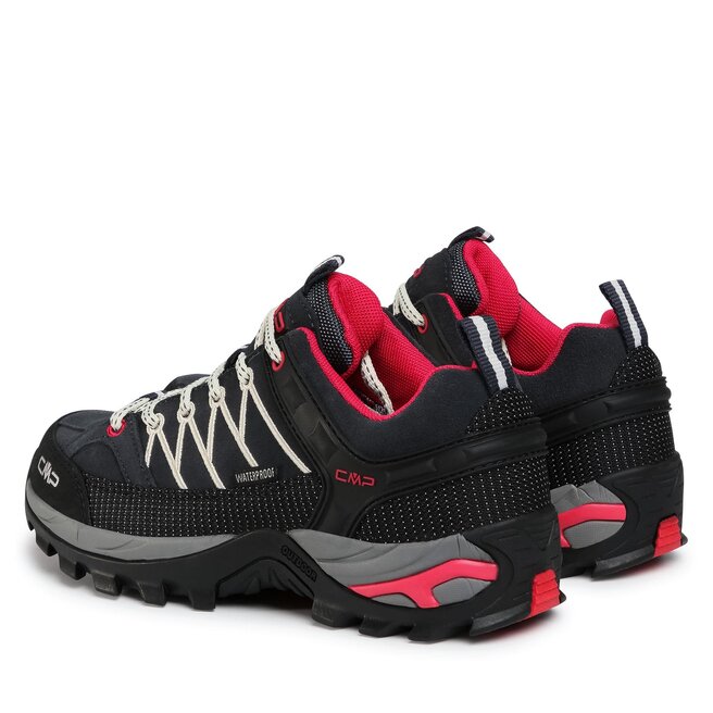 CMP Παπούτσια πεζοπορίας CMP Rigel Low Wmn Trekking Shoes Wp 3Q13246 Antracite/Off White 76UC