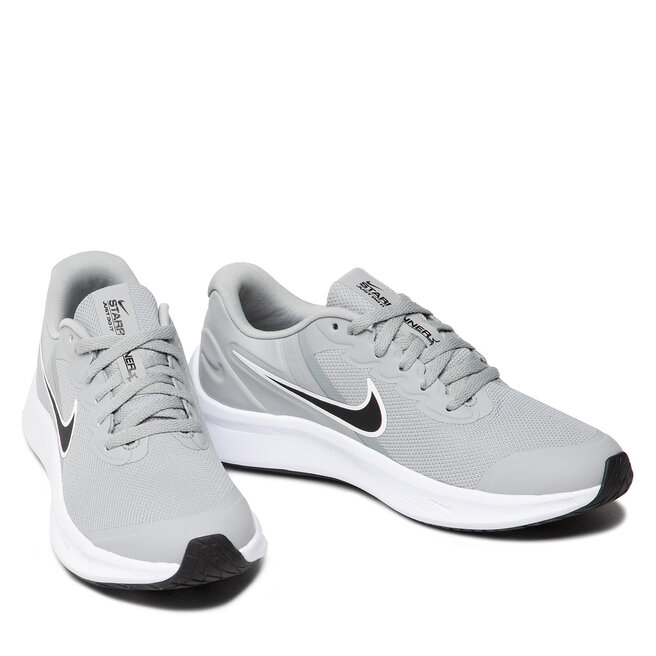 Grey DA2776 Lt Grey/Black/Smoke (Gs) 005 3 Schuhe Smoke Star Nike Runner