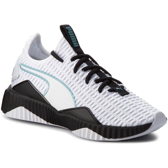 Puma defy hotsell white
