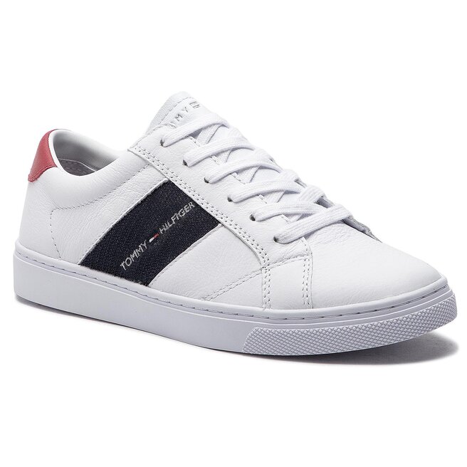Tommy playful badge sneaker hotsell