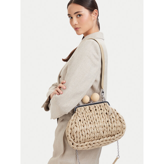 Torebka Weekend Max Mara 2615511055650 Kremowy -