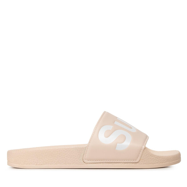 Superga Pantoletten Superga 1908 Slides Polysoft Pink Skin/White 929