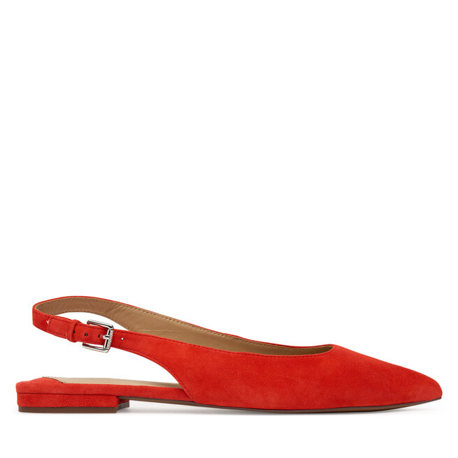 Sandały LAUREN RALPH LAUREN Severn Calfskin - Pomarańczowy