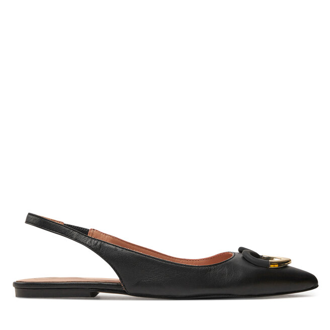 Sandały LOVE MOSCHINO JA11031G1LIE0000 Czarny - kobiece