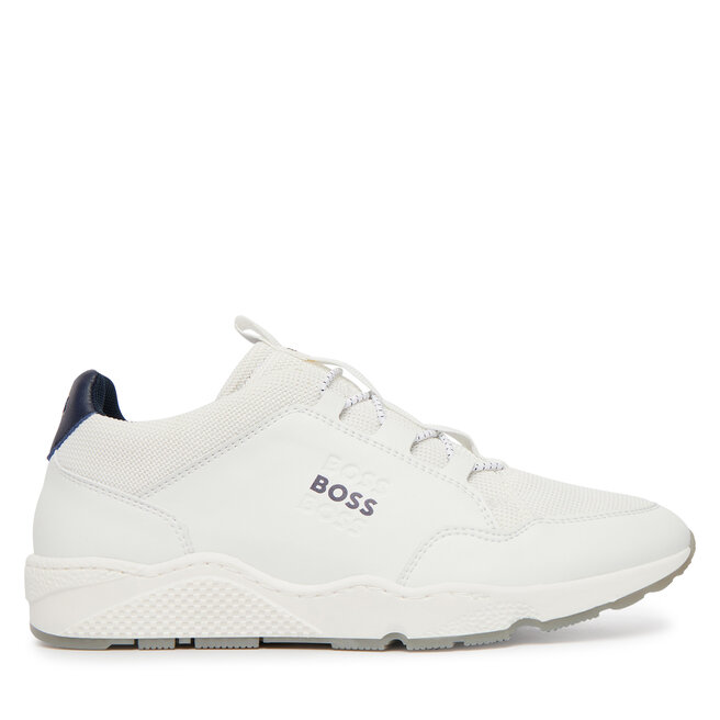 Sneakersy BOSS J52805 S Biały - chłopięce