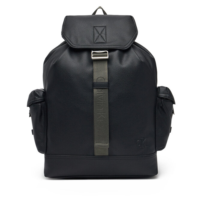 Plecak Calvin Klein Jeans Cargo Flap Backpack 43 - Czarny