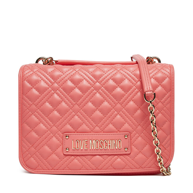 Torebka LOVE MOSCHINO - Koralowy