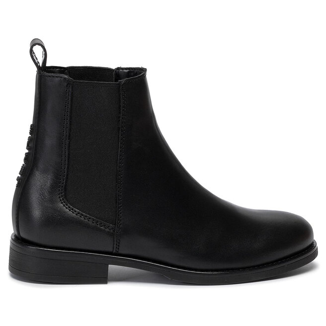 tommy pin logo chelsea boot