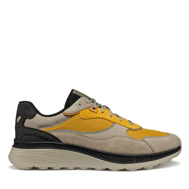 Sneakersy Geox U Spherica Actif X1 U55HUA 01422 - Żółty