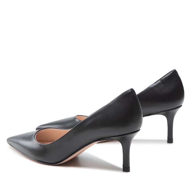 Hugo Обувки на ток Hugo Ines Pump 60-C 50480708 10227556 01 Black 001