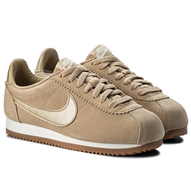 Zapatos Nike Classic Cortez Suede AA3839 200 Mushroom/Mushroom/Summit White Www.zapatos.es