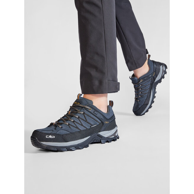 Trekkingi CMP Rigel Low Trekking Shoes Wp 3Q13247 Czarny - męskie