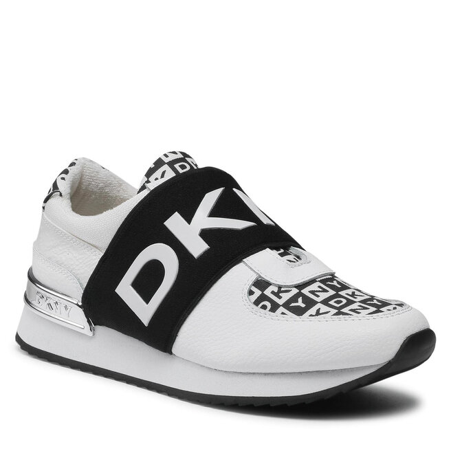 Sneakers DKNY Marli K2173122 Wht/Black WHB DKNY imagine noua gjx.ro