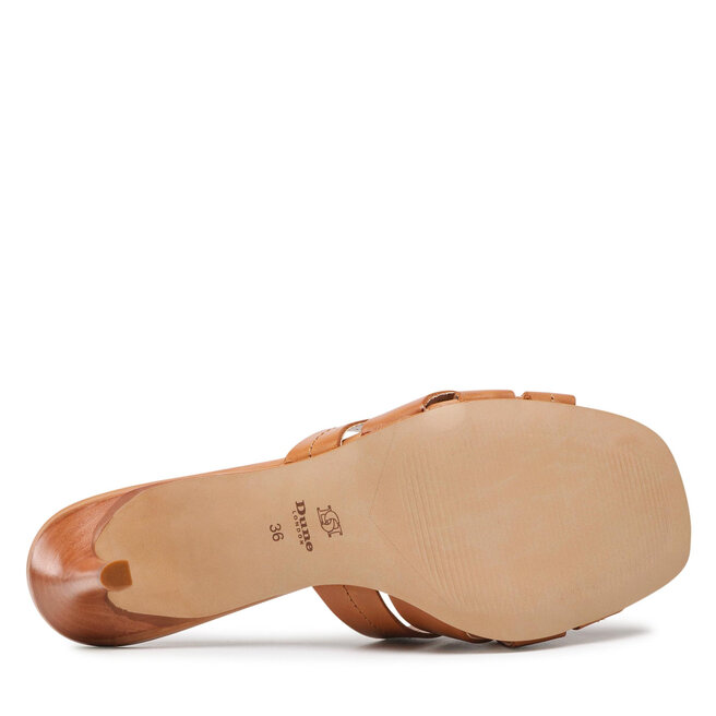 Dune tan mules top