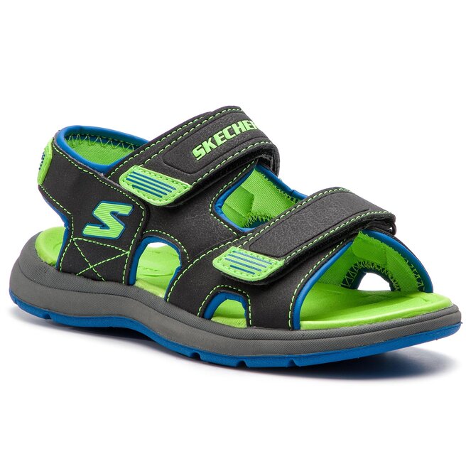 Sandale Skechers Sun Spurt 97125L/BBLM Blk/Blue/Lime